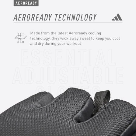 ถุงมือ Essential Adjustable ADIDAS ADGB-12414-NL สีแดง ไซส์M_8